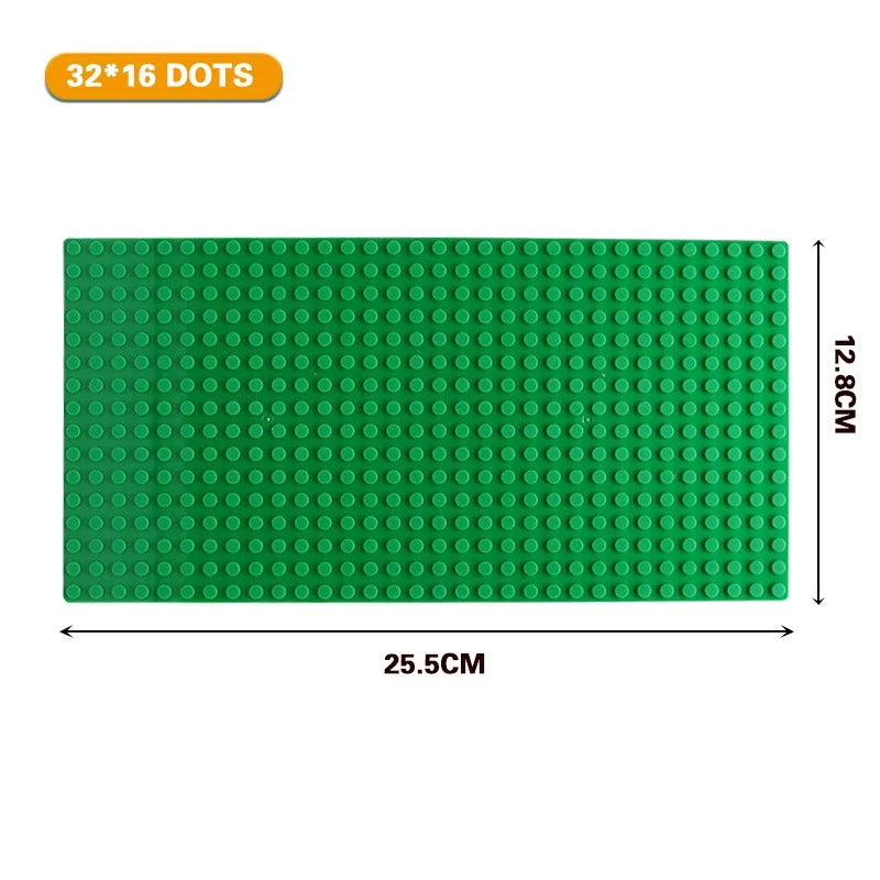 Accessories Building Blocks City Parts MOC Bricks Base Plate Road Baseplate Construction Set Toys - 16
