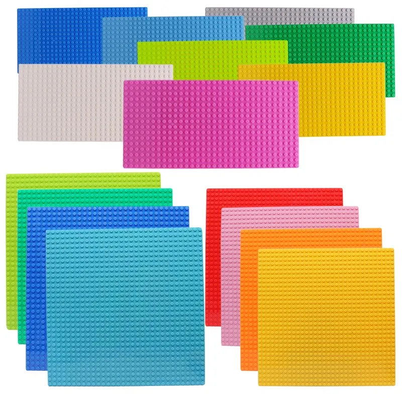 Accessories Building Blocks City Parts MOC Bricks Base Plate Road Baseplate Construction Set Toys - 1
