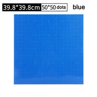 Thumbnail for Accessories Building Blocks City Parts MOC Bricks Base Plate Road Baseplate Construction Set Toys - 40