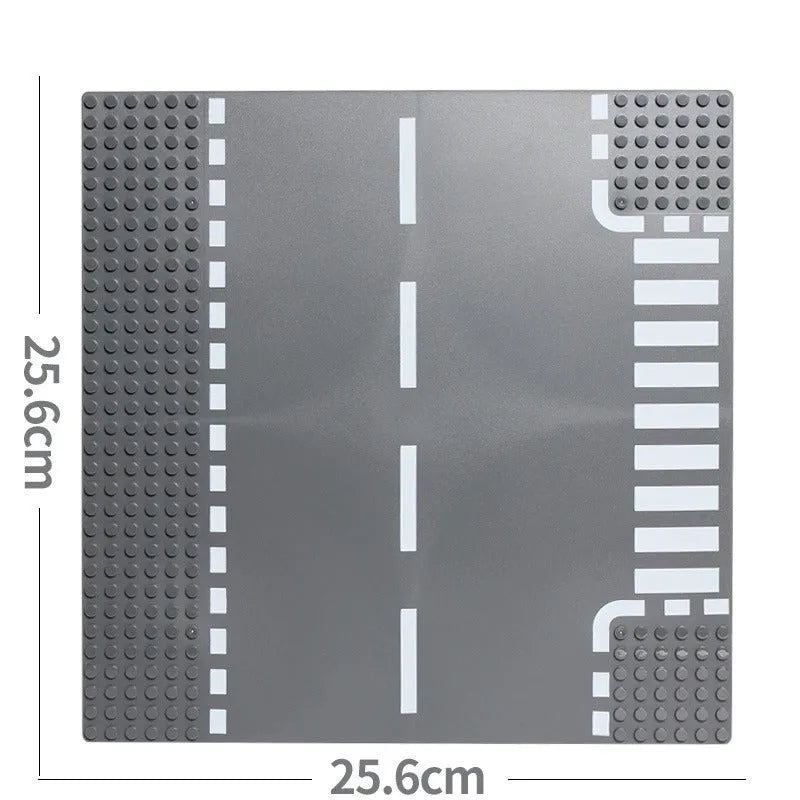 Accessories Building Blocks City Parts MOC Bricks Base Plate Road Baseplate Construction Set Toys - 33