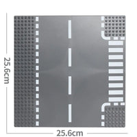 Thumbnail for Accessories Building Blocks City Parts MOC Bricks Base Plate Road Baseplate Construction Set Toys - 33