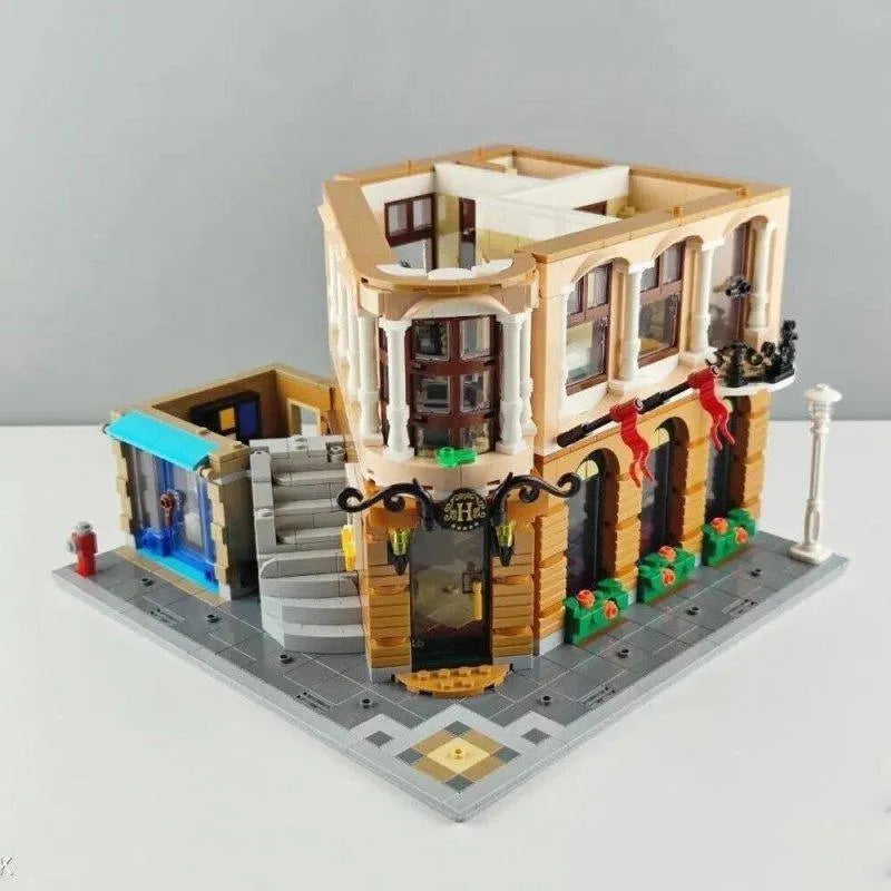 Building Blocks Building Blocks City Street Boutique Hotel Bricks Toy MOC 22050 Construction Set Toys - 3