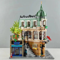 Thumbnail for Building Blocks City Street Boutique Hotel Bricks Toy MOC 22050 - 1