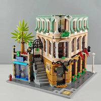 Thumbnail for Building Blocks City Street Boutique Hotel Bricks Toy MOC 22050 - 7
