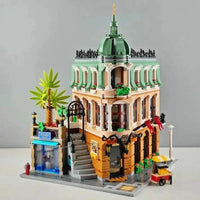 Thumbnail for Building Blocks City Street Boutique Hotel Bricks Toy MOC 22050 - 6