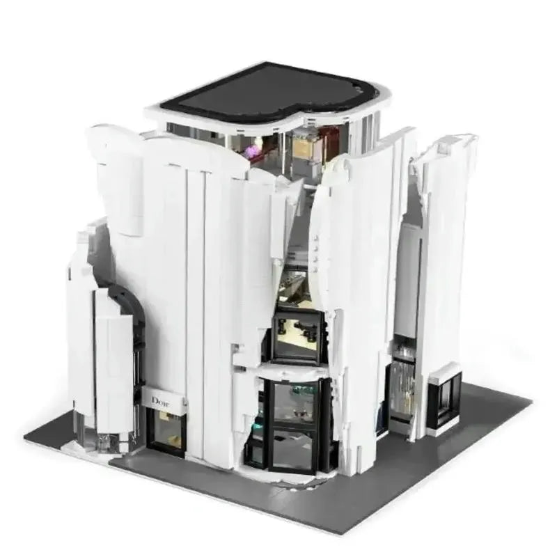 Building Blocks Building Blocks City Street MOC Flagship Luxury Store Bricks Toy Construction Set Toys - 1