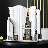 Thumbnail for Building Blocks City Street MOC Flagship Luxury Store Bricks Toy - 6