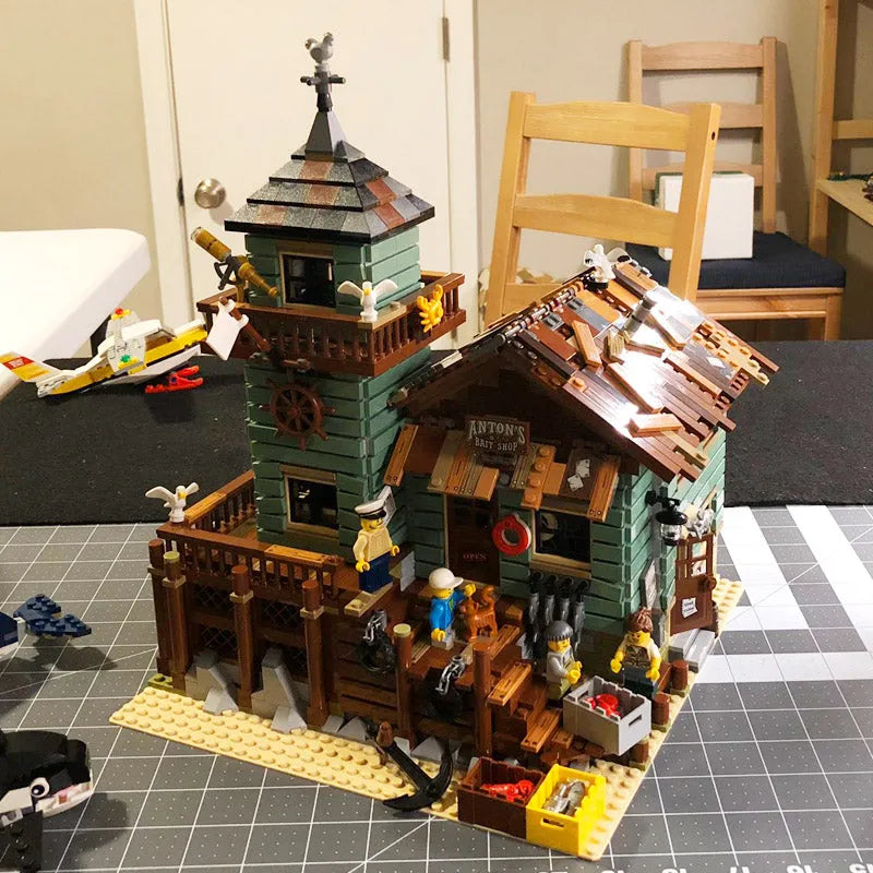 Lego old fishing store shop toys r us