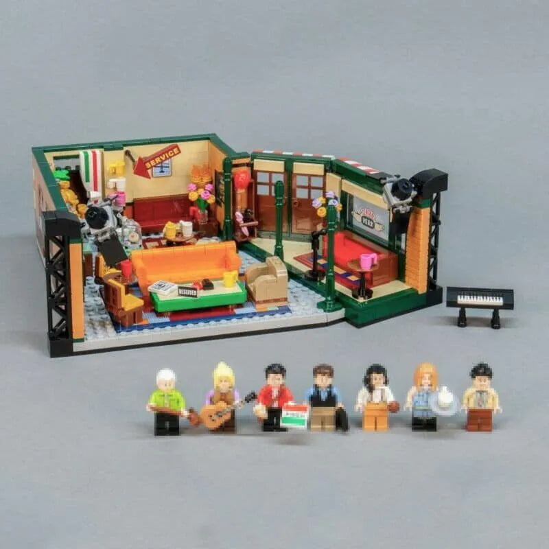 Building Blocks MOC Friends Central Perk Cafe Bricks Toys - 4