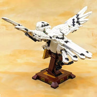 Thumbnail for Building Blocks Building Blocks MOC Harry Potter Hedwig Bricks Toys 70069 - 4