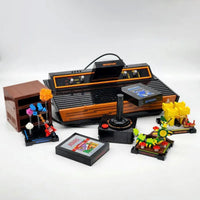 Thumbnail for Building Blocks Idea MOC Atari 2600 Game System Bricks Toys - 1