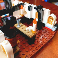 Thumbnail for Building Blocks Idea MOC Pirates Barracuda Bay Ship Bricks Toys - 8