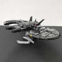 Thumbnail for Building Blocks Movie Batman MOC 1989 Batwing Fighter Canada Stock - 8