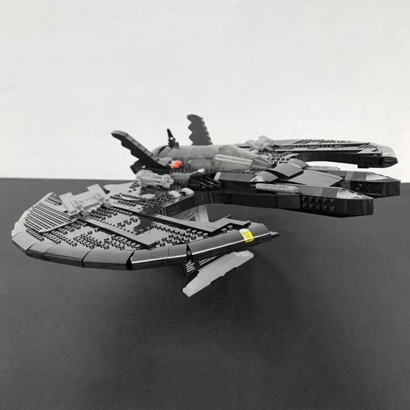 Building Blocks Building Blocks Movie Batman MOC 1989 Batwing Fighter Canada Stock Construction Set Toys - 7