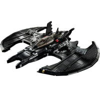 Thumbnail for Sleek black Batwing Fighter vehicle from Building Blocks Movie Batman 1989 MOC design