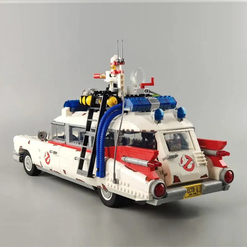 Building Blocks MOC Building Blocks Movie ECTO-1 Ghostbusters Car - 4