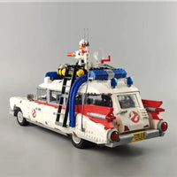 Thumbnail for Building Blocks MOC Movie ECTO - 1 Ghostbusters Car - 4