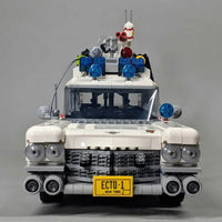 Thumbnail for Building Blocks MOC Movie ECTO - 1 Ghostbusters Car - 6