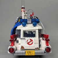 Thumbnail for Building Blocks MOC Movie ECTO - 1 Ghostbusters Car - 7