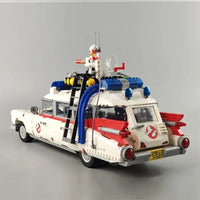 Thumbnail for Building Blocks Building Blocks Movie MOC Ghostbuster ECTO-1 Car Bricks Toy Construction Set Toys - 2