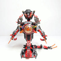 Thumbnail for Building Blocks Building Blocks Ninjago Dawn of Iron Doom MOC 06042 Bricks Toy - 5