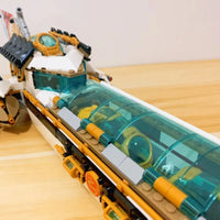 Thumbnail for Building Blocks Building Blocks MOC Ninjago Hydro Bounty Ship Bricks Toy 60086 - 3