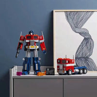 Thumbnail for Building Blocks Building Blocks MOC Optimus Prime 10203 Transformers Bricks Toys - 8