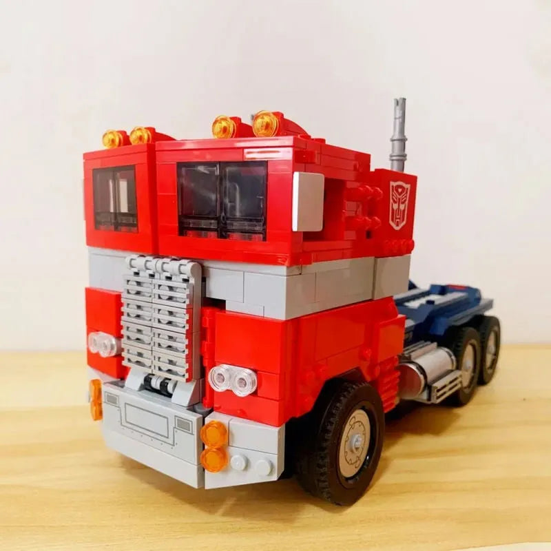 Building Blocks MOC Optimus Prime 10203 Transformers Bricks Toys - 9