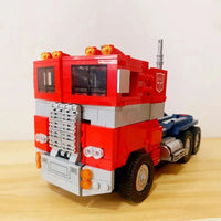 Thumbnail for Building Blocks Building Blocks MOC Optimus Prime 10203 Transformers Bricks Toys - 9