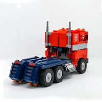 Thumbnail for Building Blocks MOC Optimus Prime 10203 Transformers Bricks Toys - 11