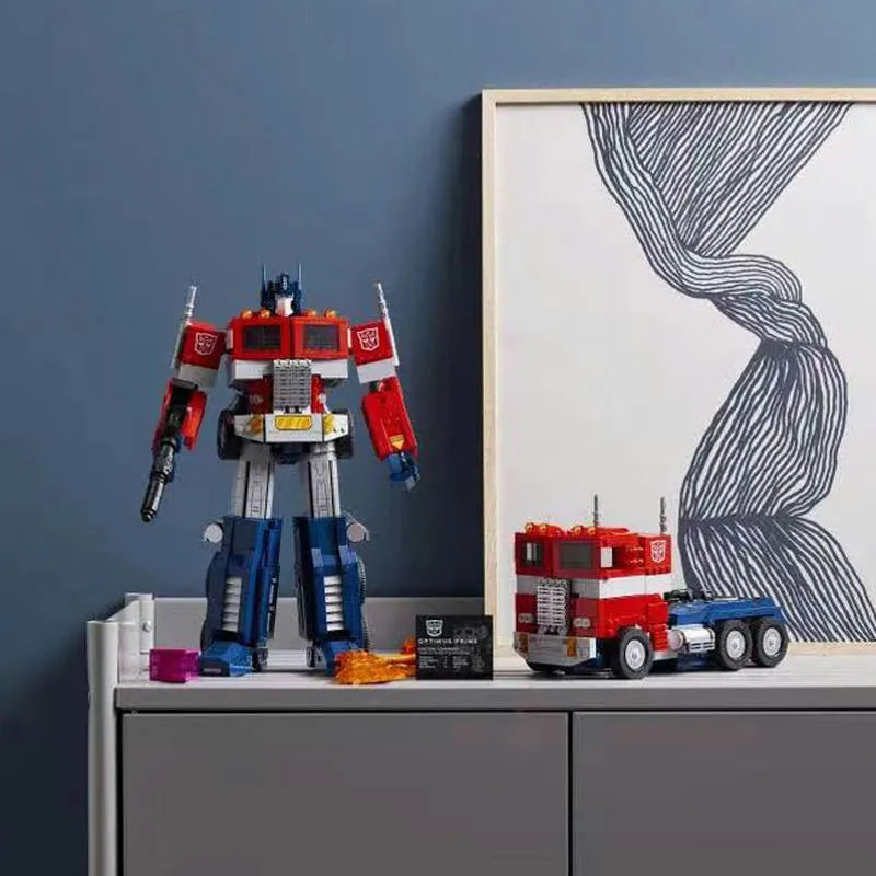 Building Blocks Building Blocks MOC Optimus Prime Transformers Bricks Toy Construction Set Toys - 8