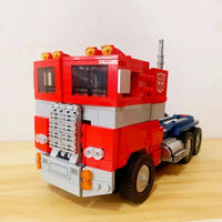 Thumbnail for Building Blocks MOC Optimus Prime Transformers Bricks Toy - 10