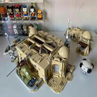 Thumbnail for Tan-colored Building Blocks Star Wars desert vehicle inspired by Mos Eisley Cantina