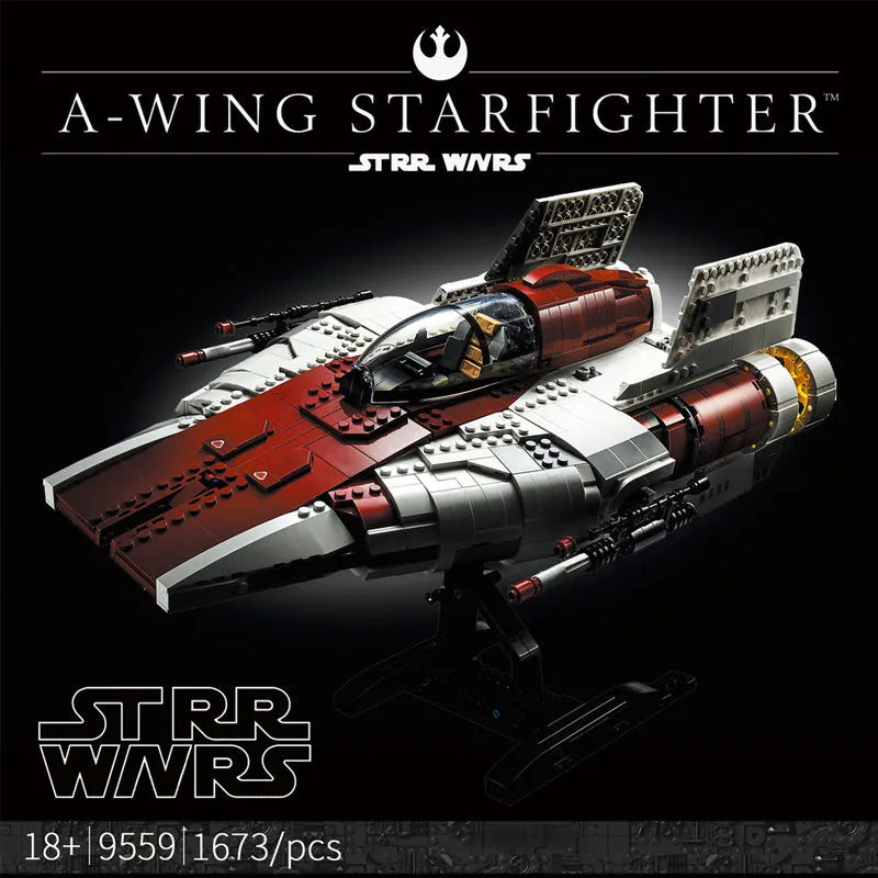 Building Blocks Star Wars The A-Wing Fighter - 3