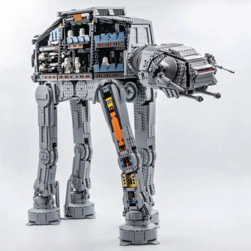 Building Blocks Building Blocks Star Wars MOC UCS AT-AT Walker Bricks Toys - 11