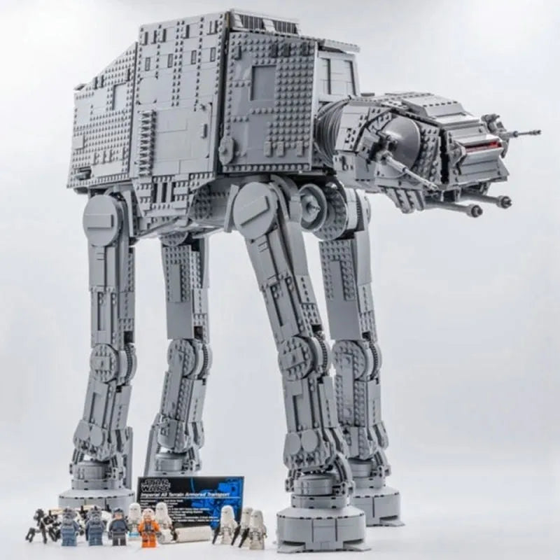Building Blocks Building Blocks Star Wars MOC UCS AT-AT Walker Bricks Toys - 12