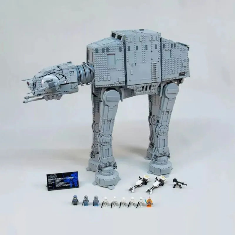 Building Blocks Building Blocks Star Wars MOC UCS AT-AT Walker Bricks Toys - 8