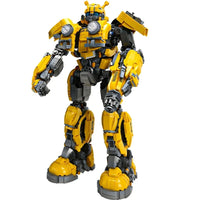 Thumbnail for Building Blocks MOC Transformers Bumblebee Robot Bricks Toy 773 - 1