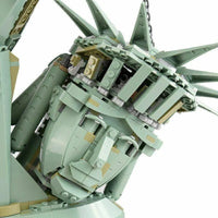 Thumbnail for Building Blocks Welcome Apocalypseburg Statue Of Liberty Bricks Toy - 5