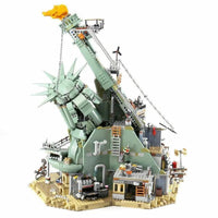 Thumbnail for Building Blocks Building Blocks Welcome Apocalypseburg Statue Of Liberty Bricks Toy Construction Set Toys - 2
