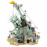Thumbnail for Building Blocks Welcome Apocalypseburg Statue Of Liberty Bricks Toy - 2