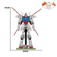 Thumbnail for Building Blocks Building Blocks MOC X105 Strike Mobile Suits Robot Bricks Toy Construction Set Toys - 4