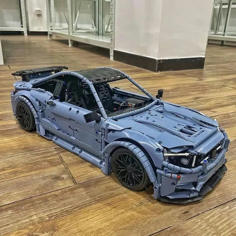 Building Blocks MOC C005 Benz C63 AMG Racing Concept Car Bricks Toy Construction Set Toys - 11