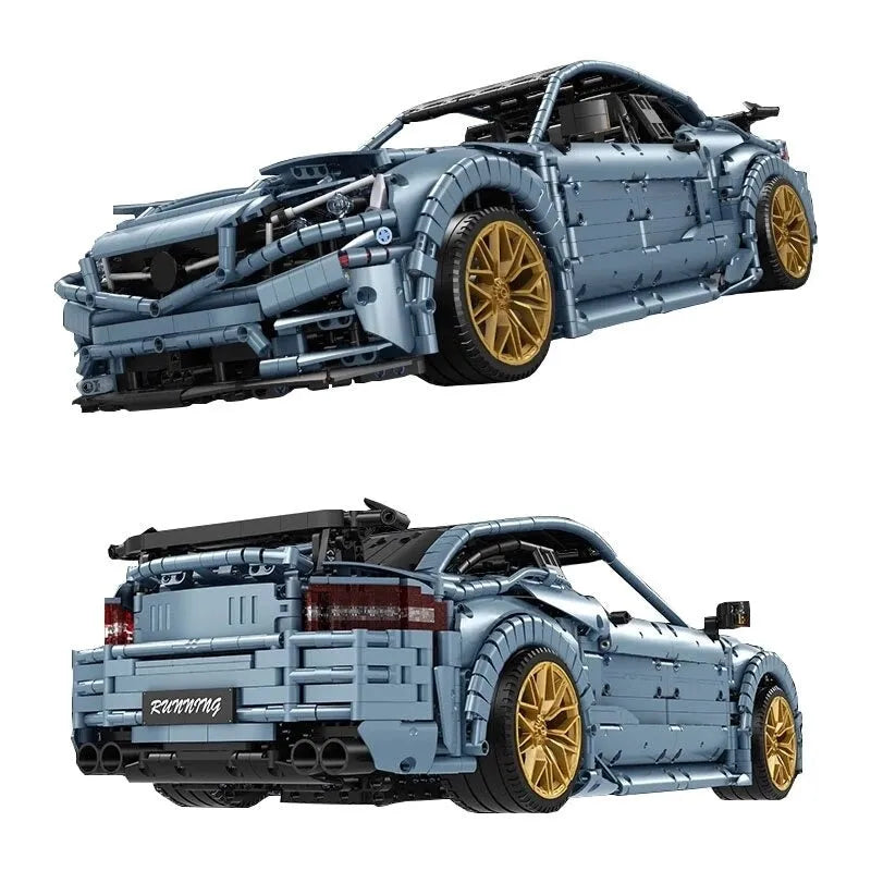 Building Blocks MOC C005 Benz C63 AMG Racing Concept Car Bricks Toy Construction Set Toys - 1
