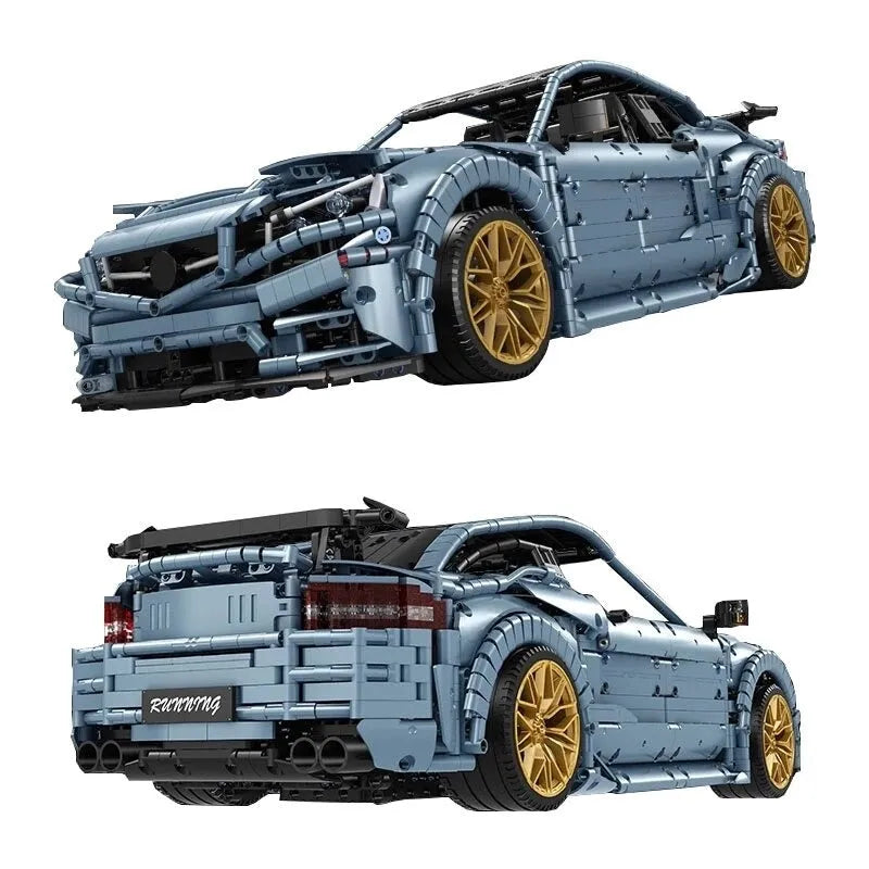 Building Blocks MOC C005 Benz C63 AMG Racing Concept Car Bricks Toy - 1