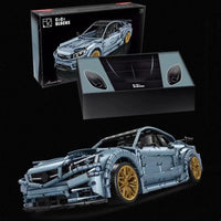 Thumbnail for Building Blocks MOC C005 Benz C63 AMG Racing Concept Car Bricks Toy Construction Set Toys - 6