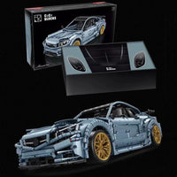 Thumbnail for Building Blocks MOC C005 Benz C63 AMG Racing Concept Car Bricks Toy - 6