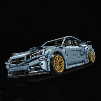 Thumbnail for Building Blocks MOC C005 Benz C63 AMG Racing Concept Car Bricks Toy - 3