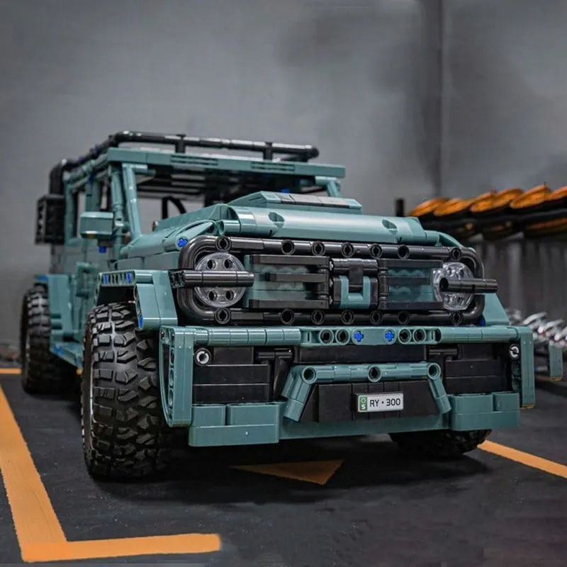 Building Blocks MOC C009 RC Concept RY300 Off Road Vehicle SUV Bricks Toy Construction Set Toys - 6