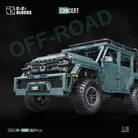 Thumbnail for Building Blocks MOC C009 RC Concept RY300 Off Road Vehicle SUV Bricks Toy - 11